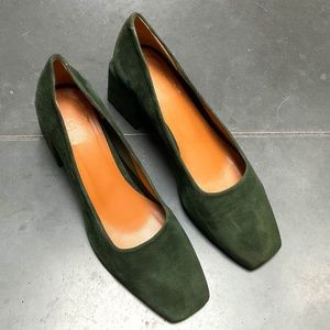 LOQ - VILLA, size: EU 38, Suede / green